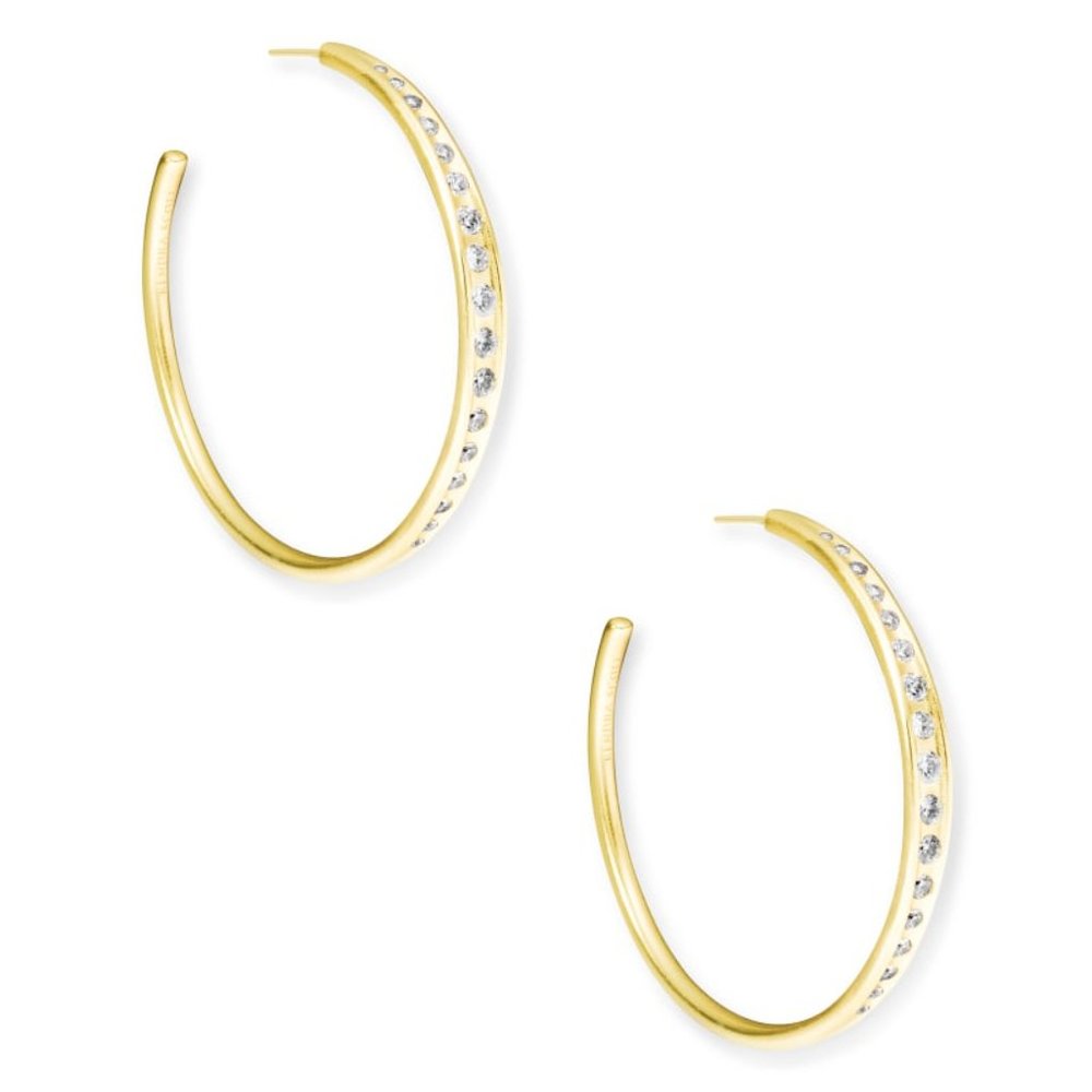 Kendra Scott Selena Hoop  Earrings Gold